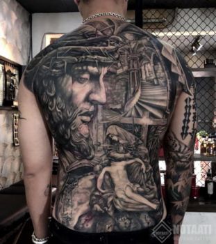 Hình xăm phật - Buddha Tattoo